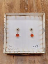 Indlæs billede til gallerivisning Stikker - Klar rød glas