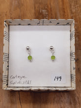 Indlæs billede til gallerivisning Stikker - Lysegrøn cateye