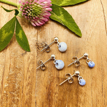 Indlæs billede til gallerivisning Stikkers - Lyseblå Meleret Dråbeformet