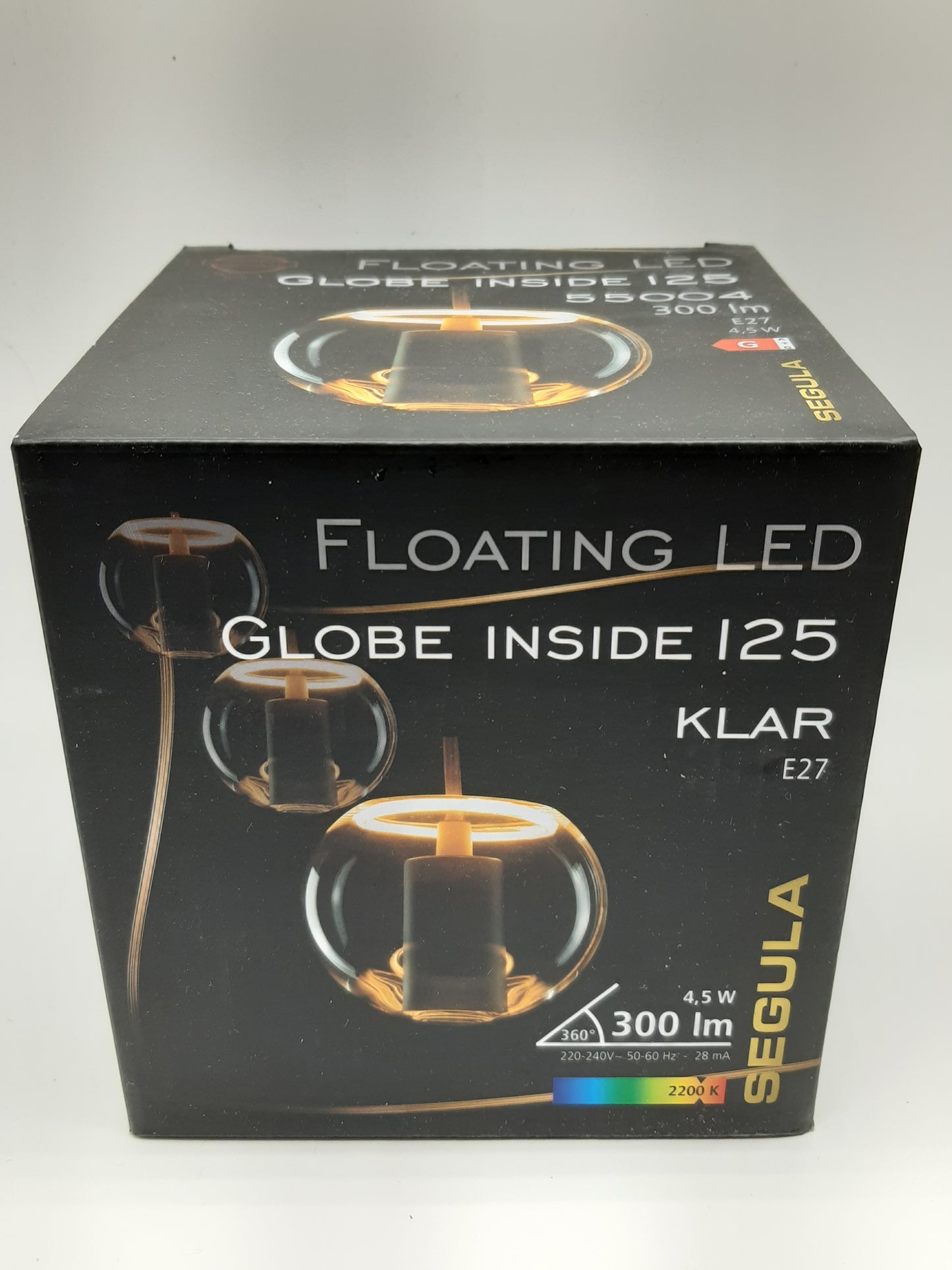 Globe inside 125 E27