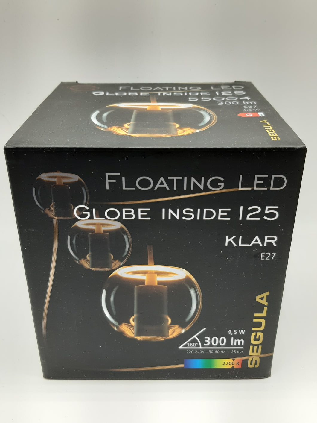 Globe inside 125 E27