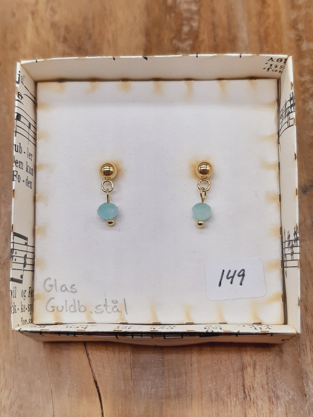 Stikker - Lys turkis glas