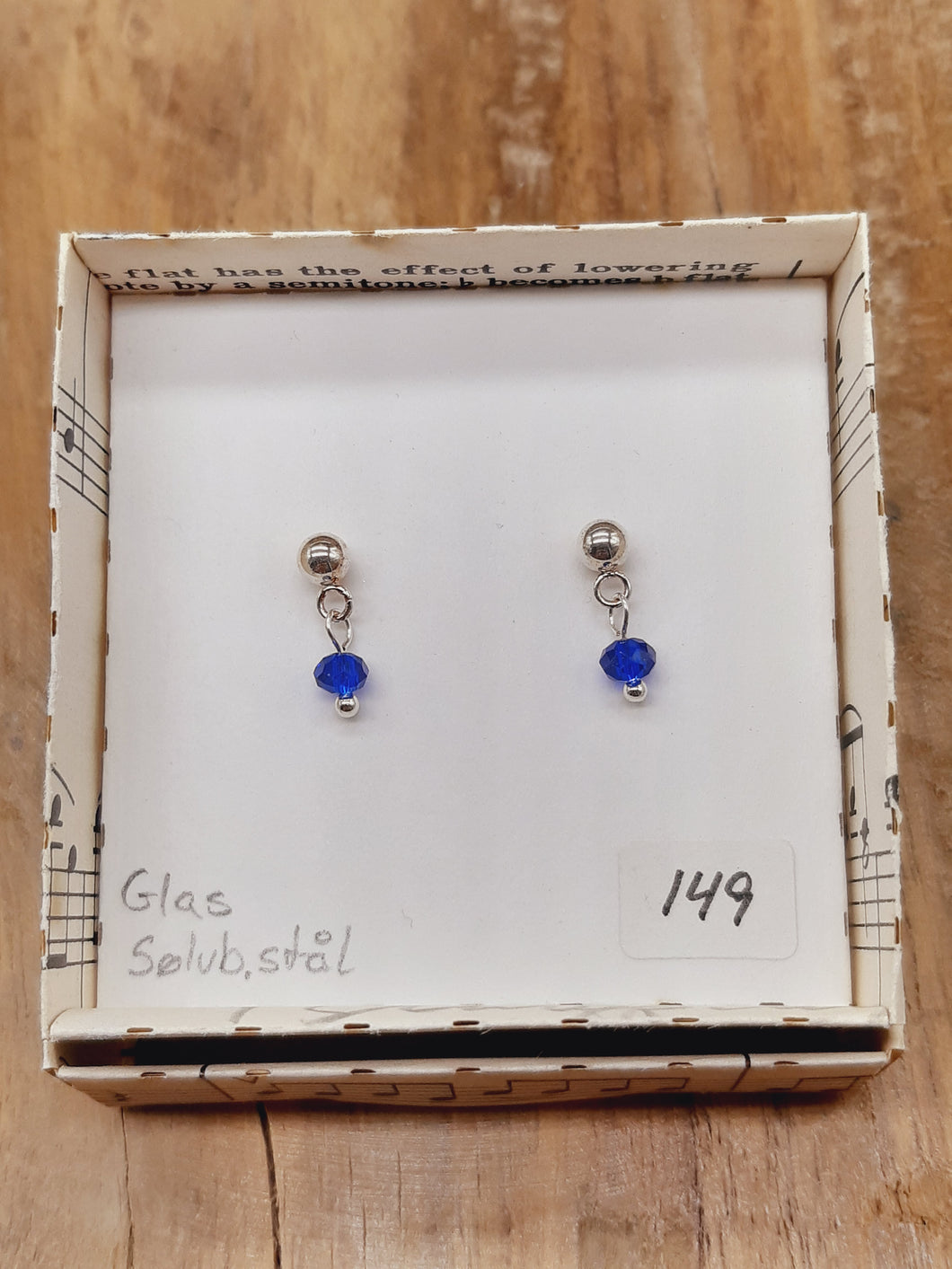 Stikkers - Mørkeblå Facetslebet