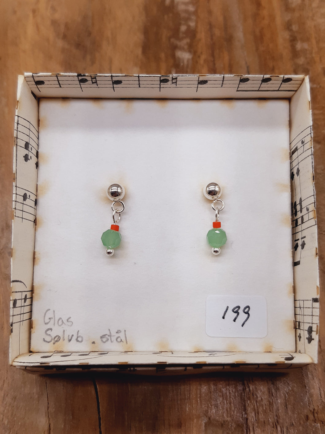 Stikker - Lys grøn og rød delica