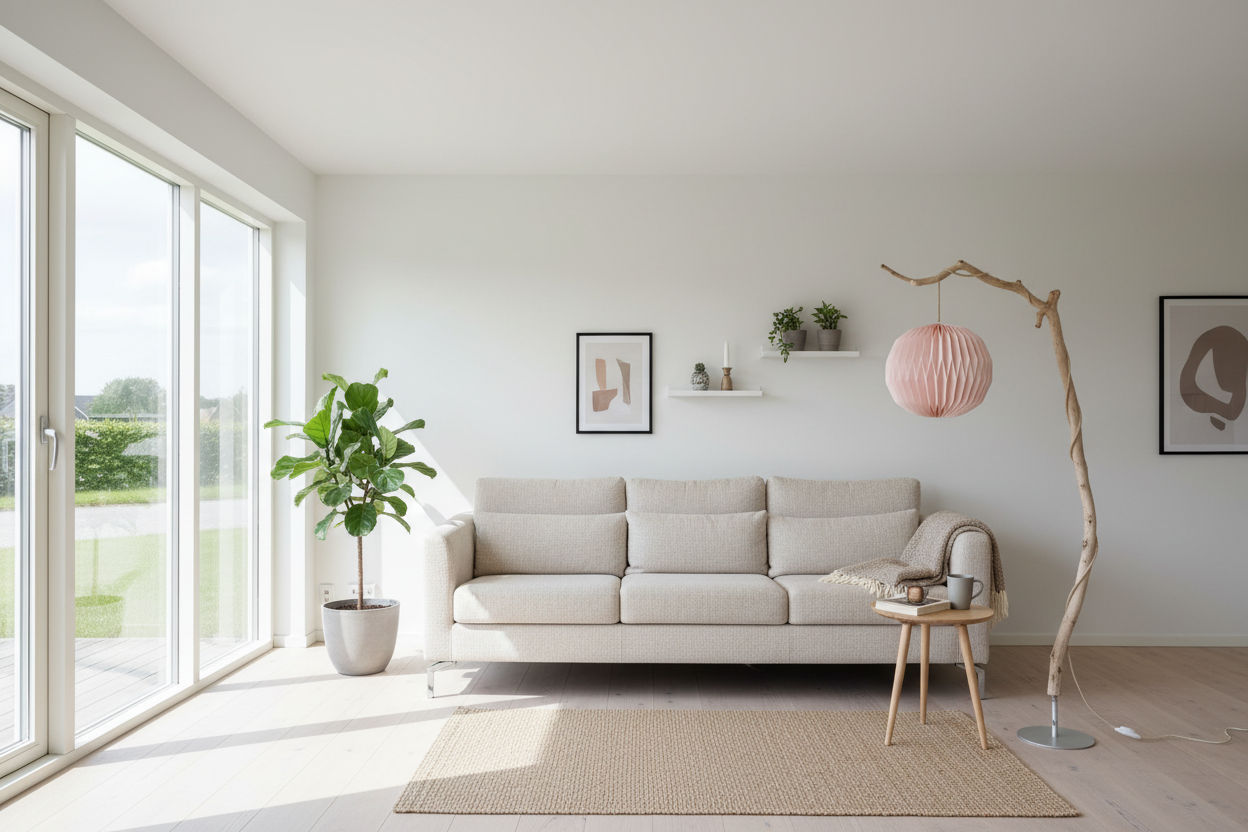 Ballonpigen i nordisk lounge