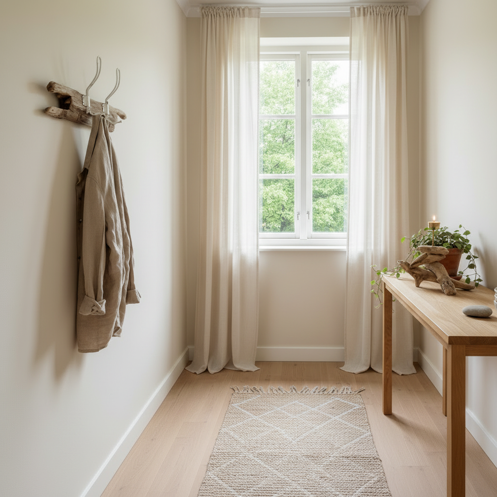 Knagerække og lysestage kvadrat