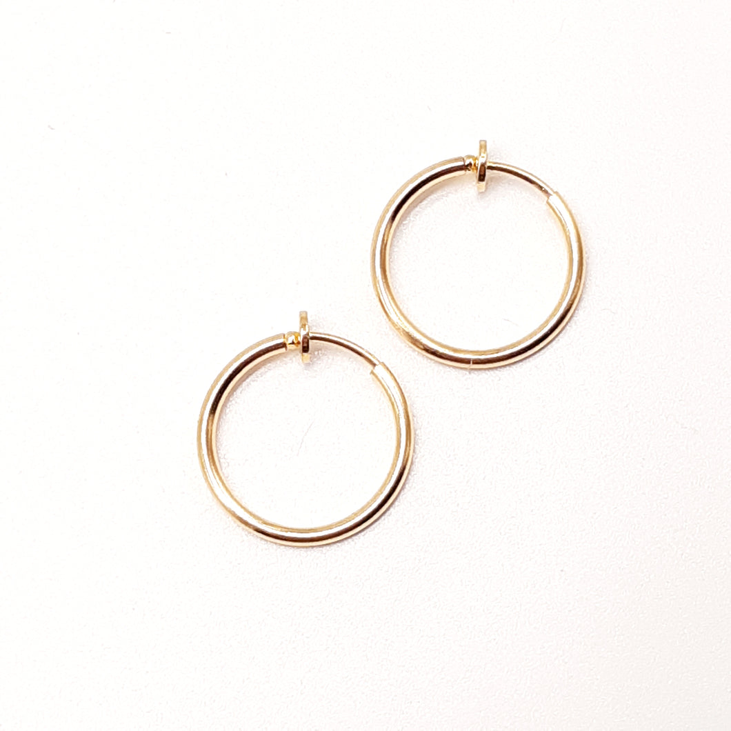 Clip-hoop guld Lille